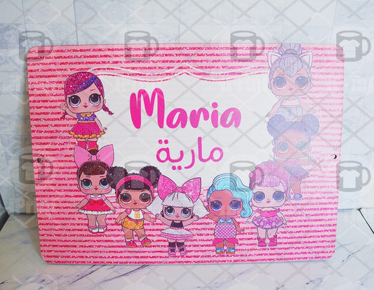 Tableau (Personalized With Name)