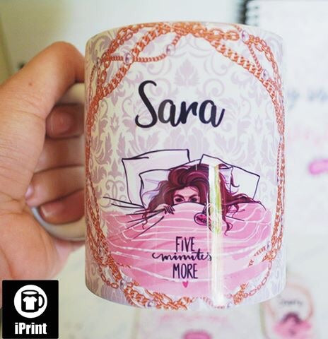 Five More Mug with Customizes Name