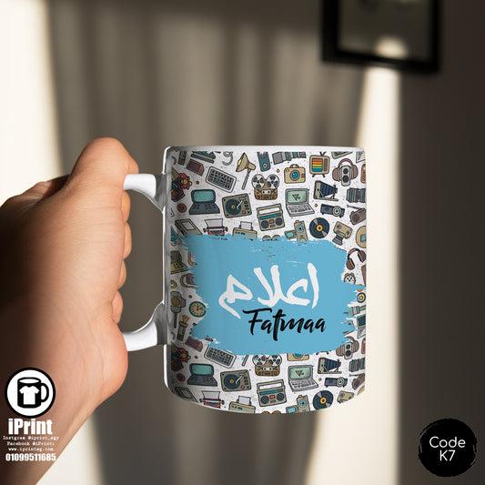 Coffee Mug Name Customized اعلام